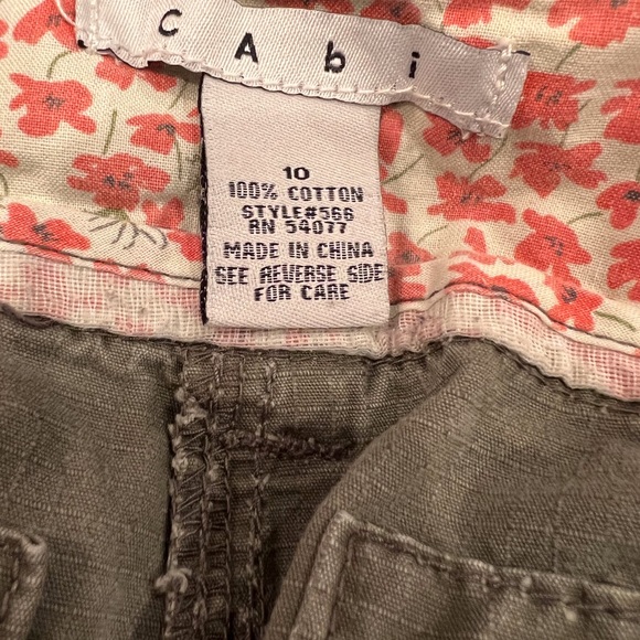 CAbi khaki capris - Picture 6 of 10